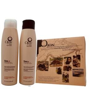 Luxury Ojon SWA Hair Fortifying Shampoo & Conditioner 8.5oz NEW